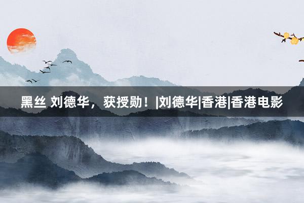 黑丝 刘德华，获授勋！|刘德华|香港|香港电影