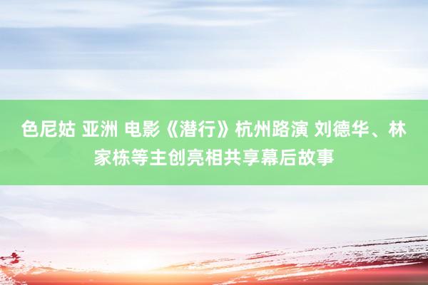 色尼姑 亚洲 电影《潜行》杭州路演 刘德华、林家栋等主创亮相共享幕后故事