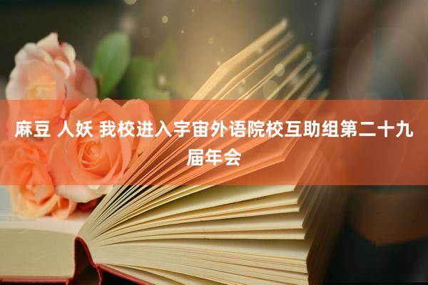 麻豆 人妖 我校进入宇宙外语院校互助组第二十九届年会