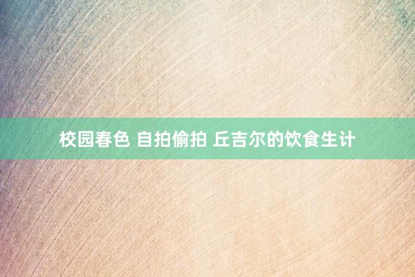 校园春色 自拍偷拍 丘吉尔的饮食生计